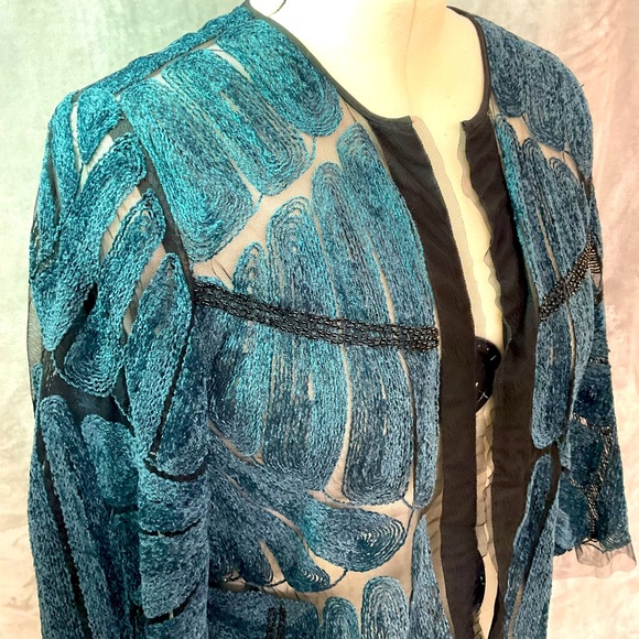 Chicos Open Front Jacket - Picture 2 of 5